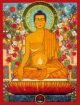 Будда Ратнасамбхава (Живопись Дхармачарьи Алоки, с разрешения Лондонского буддийского центра)
