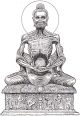 Великий аскет (Рисунок Дхармачарьи Алоки)